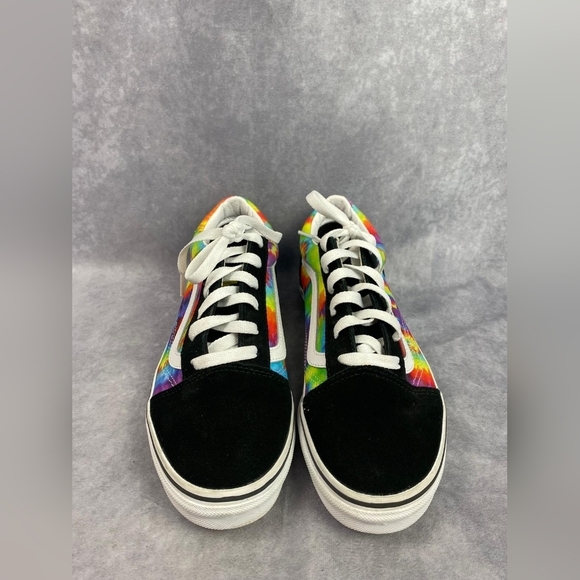 Vans‎ Kids Old Skool Rainbow Tie Dye Juniors Size 6 - Picture 2 of 10
